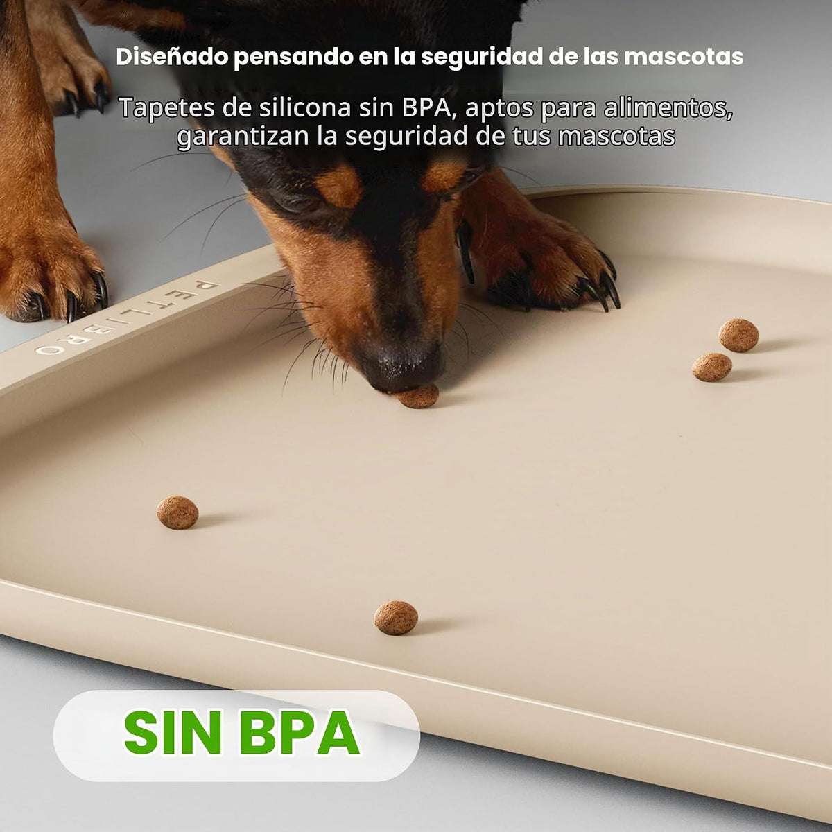 PETLIBRO WF005 AF103 - Tapete de silicona para comida para perros y...