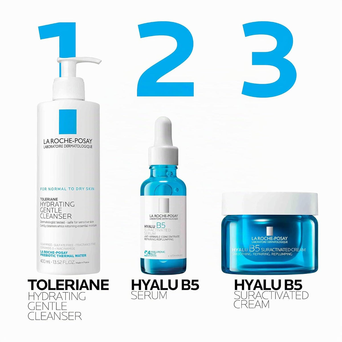 La Roche-Posay Hyalu B5 Suero antienvejecimiento de ácido hialuróni...