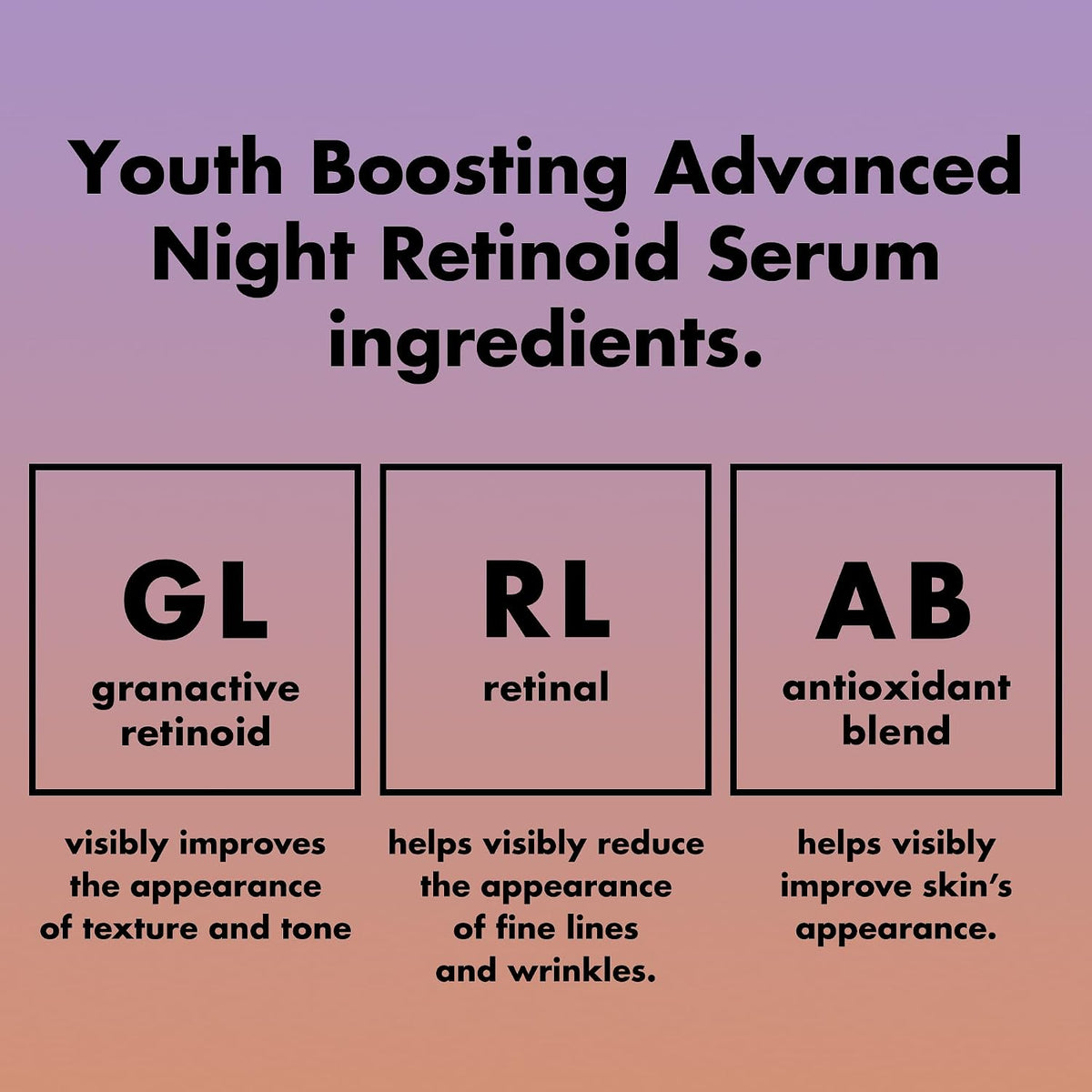e.l.f. SKIN Youth Boosting Advanced Night Retinoid Serum, Suero Ant...