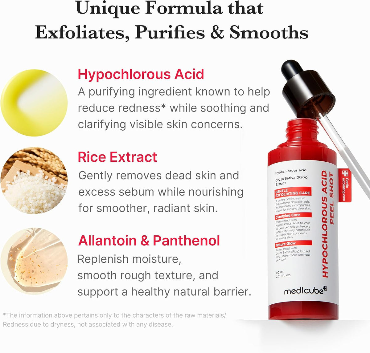 medicube Peel &amp; Swipe Duo - HOCI Peel Shot y almohadilla succín...