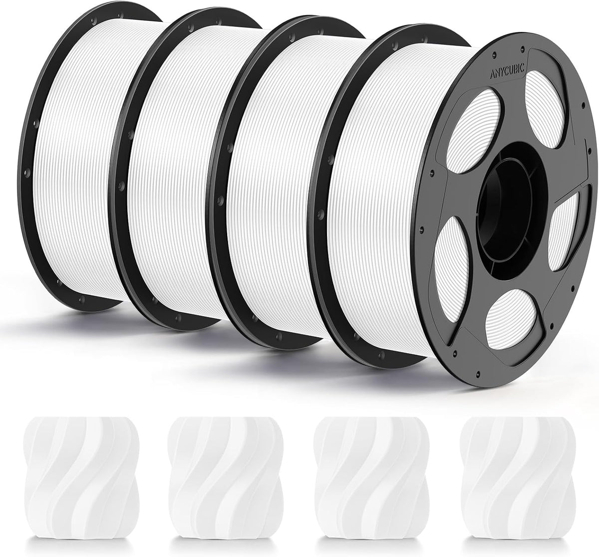 ANYCUBIC PLA+ - Filamento para impresora 3D de 0.07 in, 8.8 lbs | P...