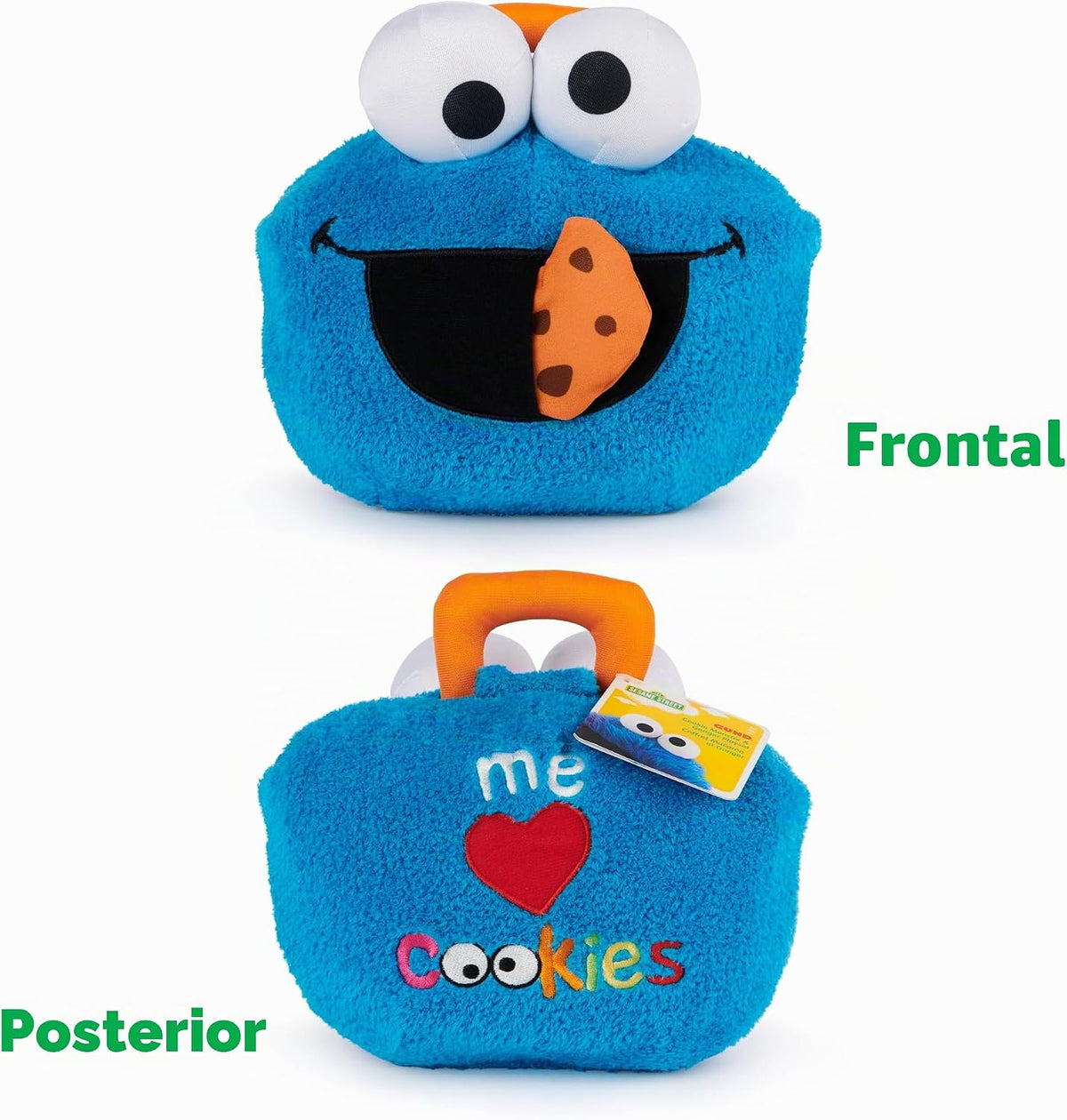 GUND Sesame Street Juego Oficial de Cookie Monster y Gonger, Juego...