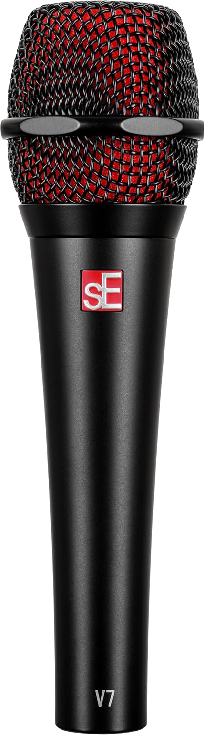 SE ELECTRONICS V7 Micrófono dinámico para canto, voz y grabación de...