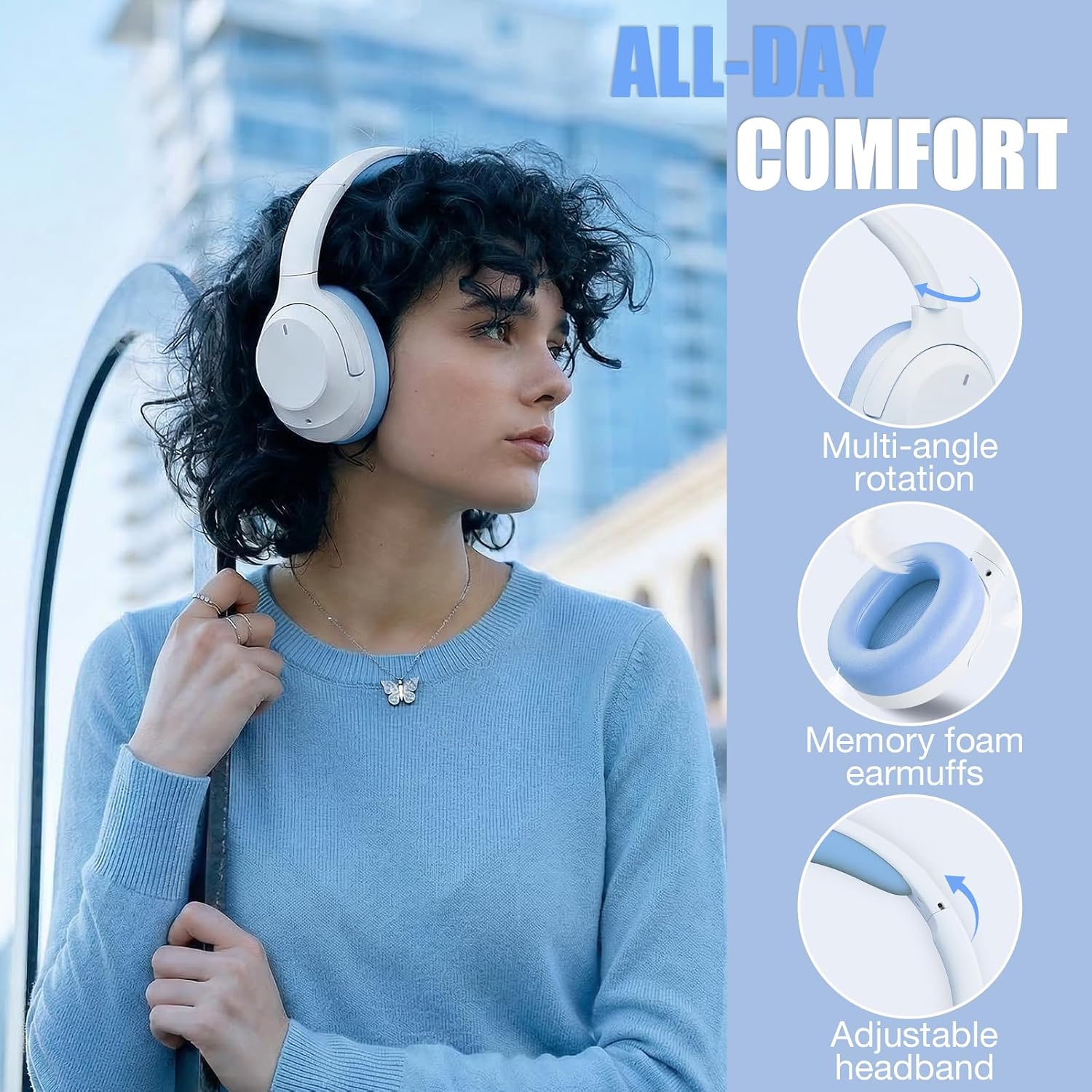 Auriculares híbridos con cancelación activa de ruido de nivel Pro\u...