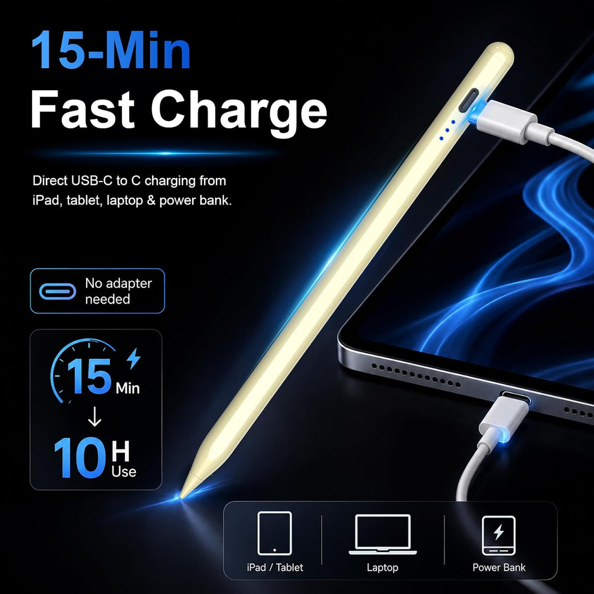 HATOKU Lápiz óptico para Apple iPad 2018-2026 para tomar notas | Lá...