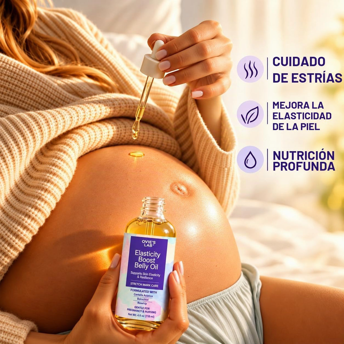 Aceite para el vientre para mujeres embarazadas \u2013 Aceite para...