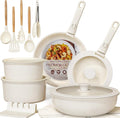 Astercook - Juego de utensilios de cocina de cerámica antiadherente...