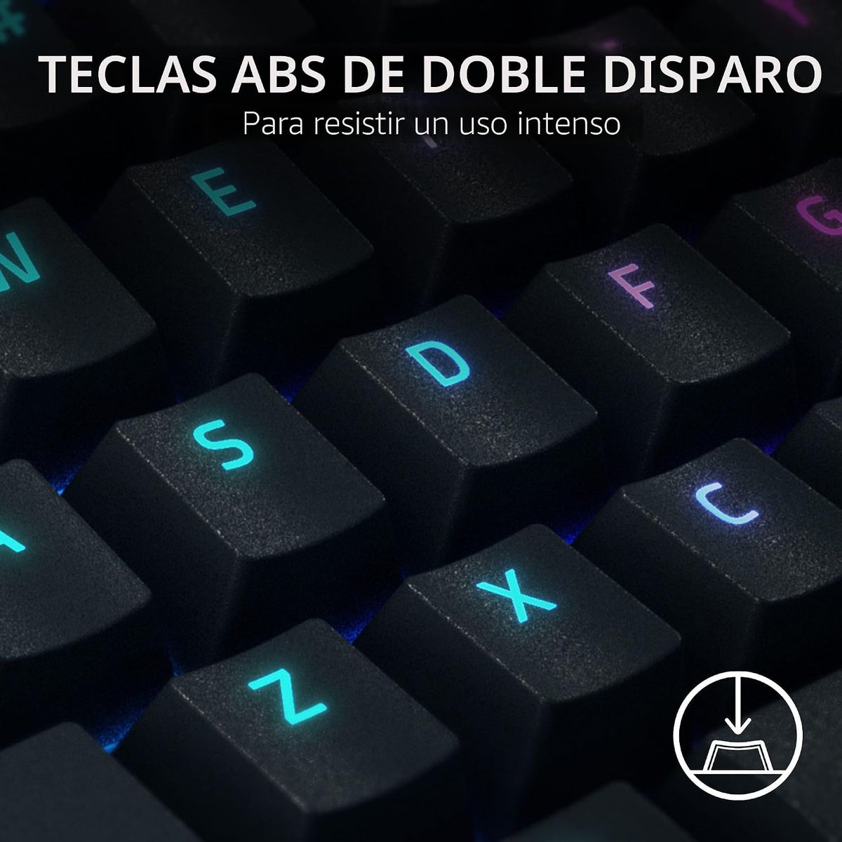 Razer BlackWidow V4 X - Teclado mecánico para juegos: Teclas verdes...
