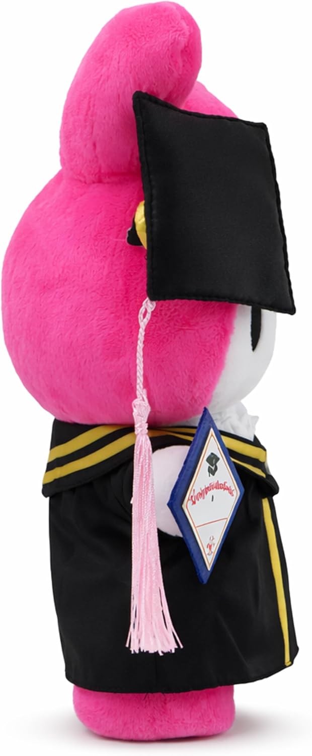 RELIGES Gato de peluche de graduación de 11 pulgadas, animal de pel...