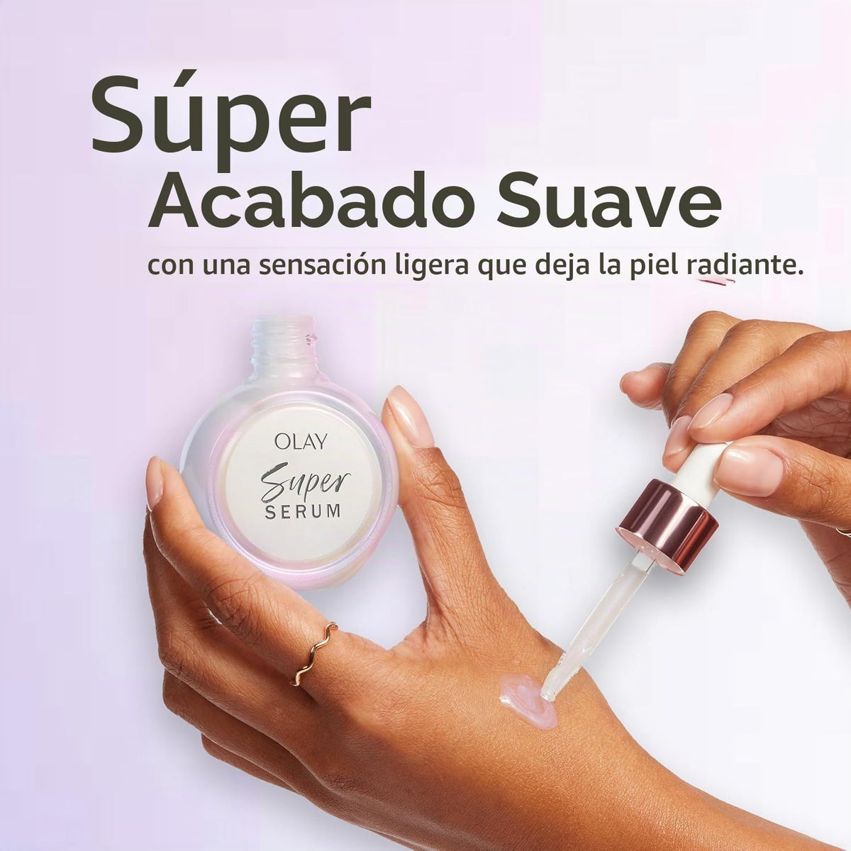 Olay Super Serum - Suero brillante para la cara, niacinamida activa...