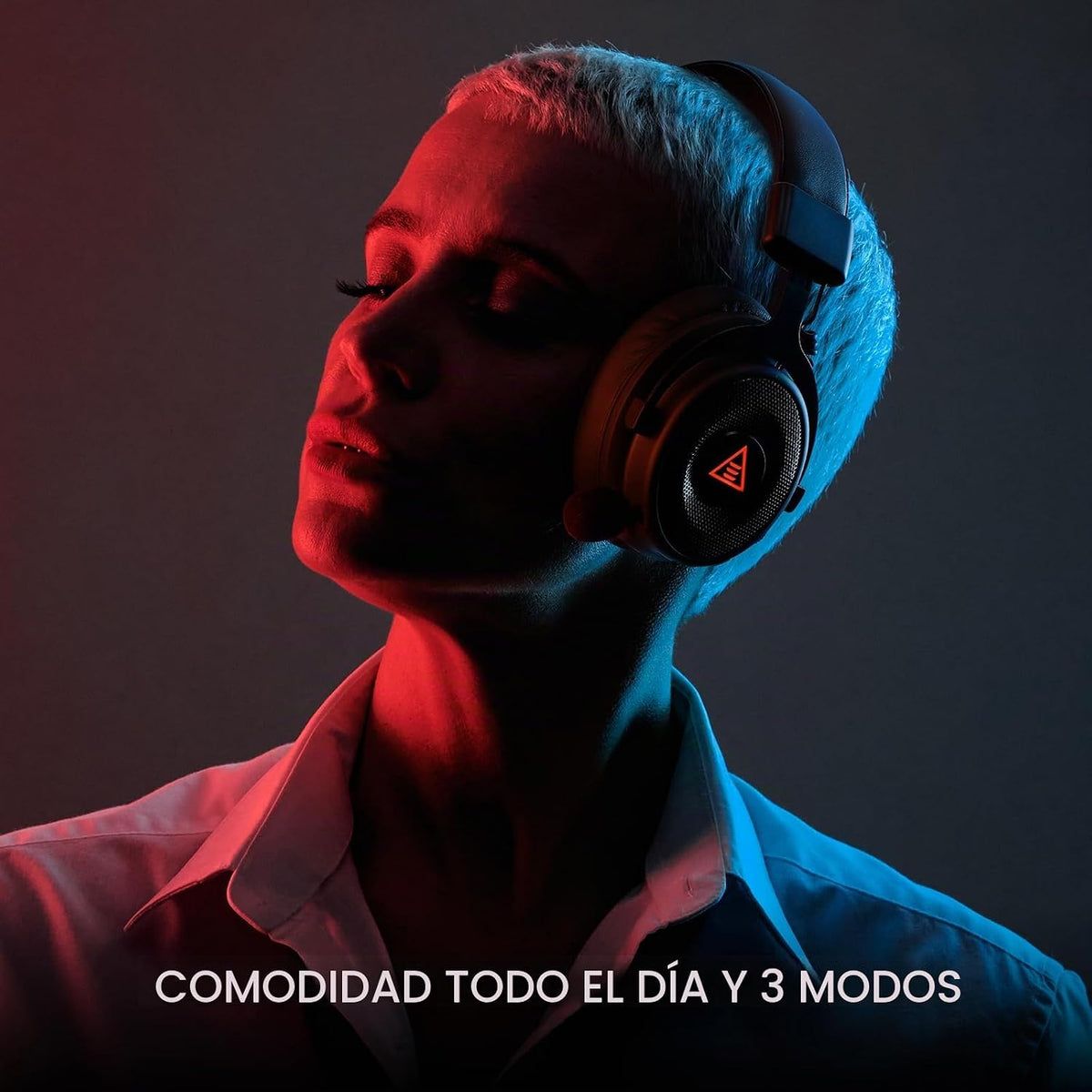 EKSA Auriculares USB para juegos para PC, auriculares de computador...