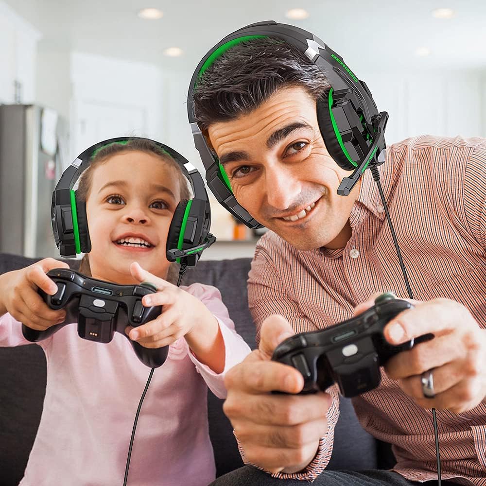BENGOO G9000 - Auriculares de juego estéreo para PS4, PC, Xbox One,...
