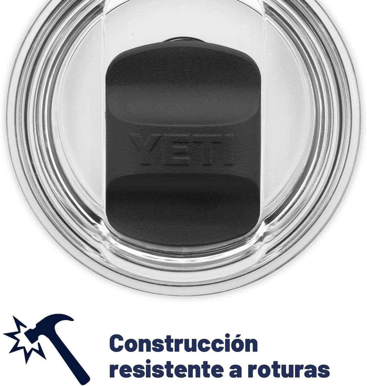 YETI Rambler - Vaso de acero inoxidable aislado al vacío con tapa M...