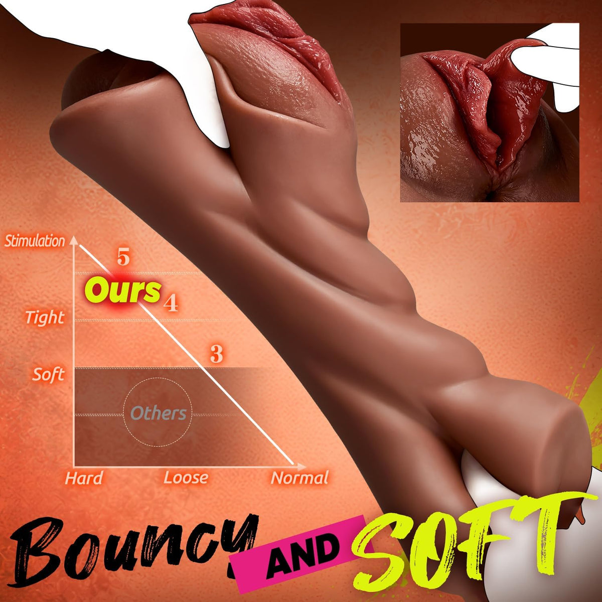 Masturbador masculino de bolsillo, juguetes sexuales para hombres,...