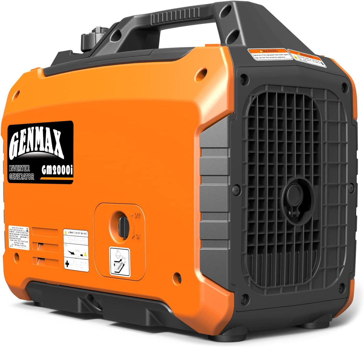 GENMAX Generador portátil, motor de gas ultra silencioso de 2000 W,...