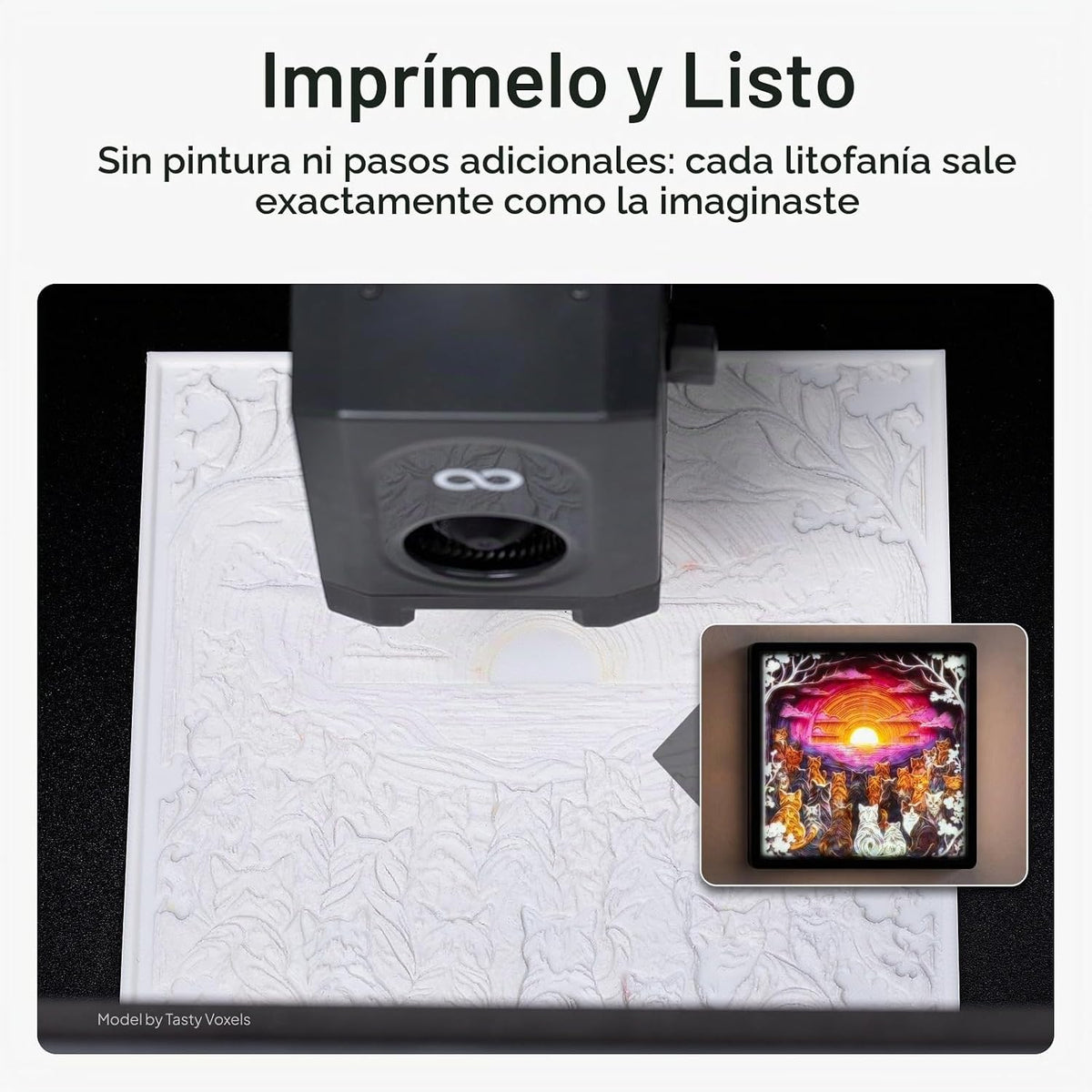 ELEGOO Filamento de impresora 3D PLA 0.07 in 8.8 lbs CMYK Bundle |...