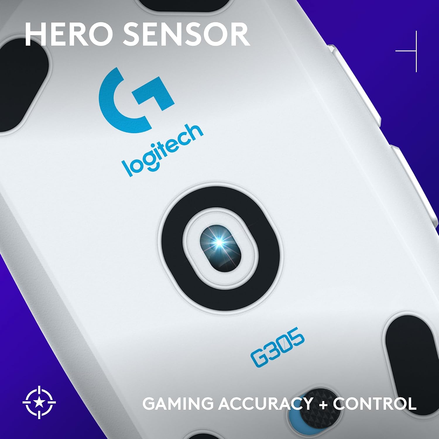 Ratón inalámbrico para juegos Logitech G305 Lightspeed - Blanco | 1...