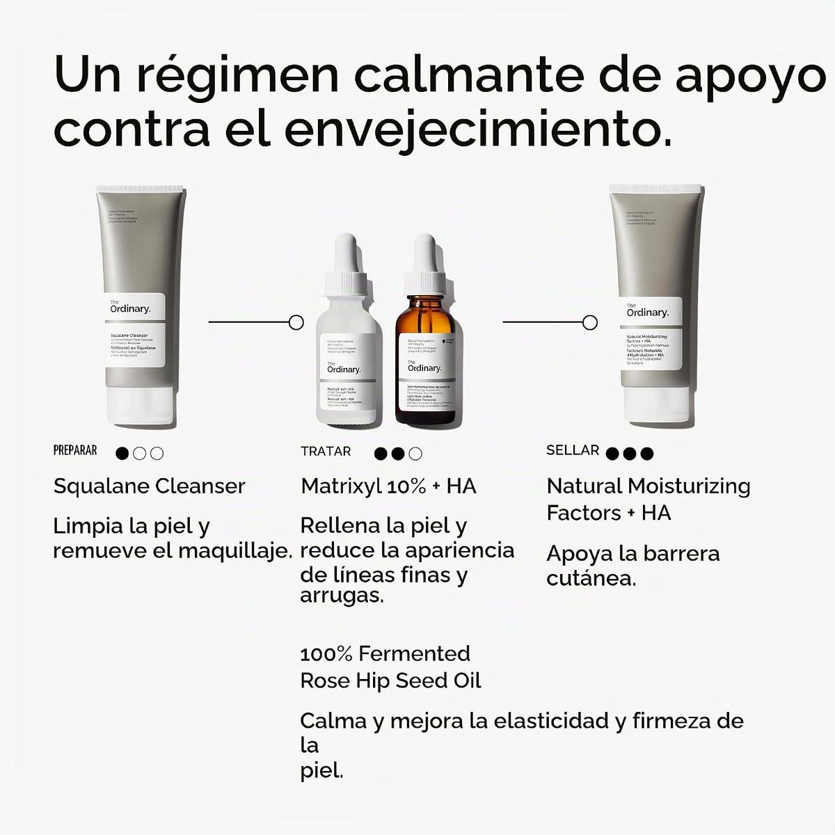 Matrixyl 10% + ácido hialurónico, suero antienvejecimiento para lín...