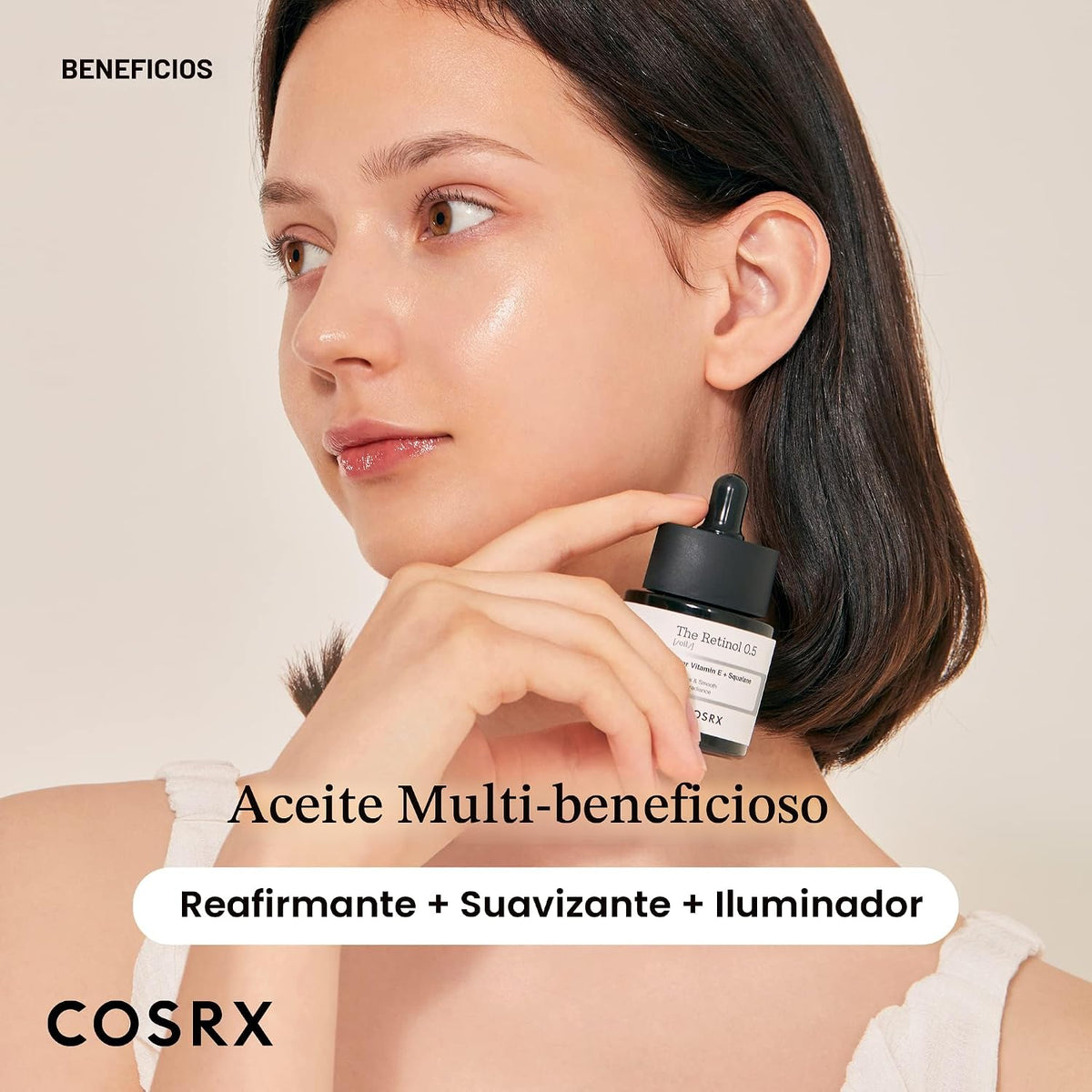 COSRX Aceite de retinol 0.5, suero antienvejecimiento, líneas finas...