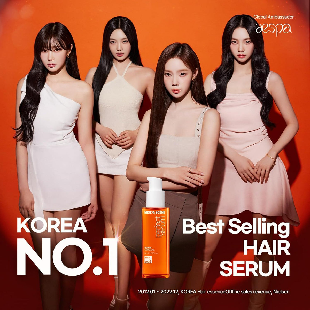 Mise En Scene Perfect Serum Original - Aceite para el cabello prote...