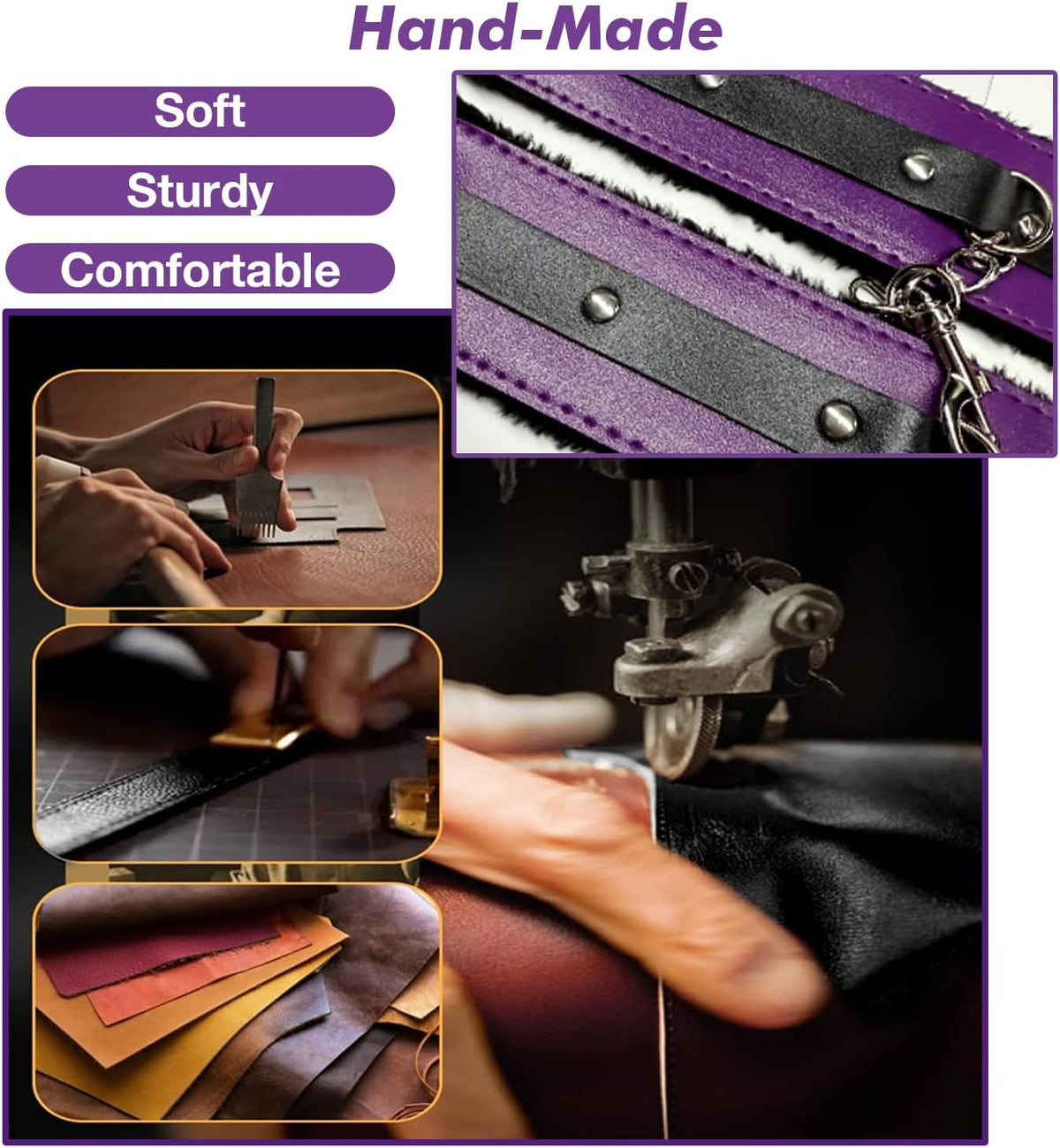 Juguetes sexuales BDSM - Consolador de restricción, kit de 36 pieza...