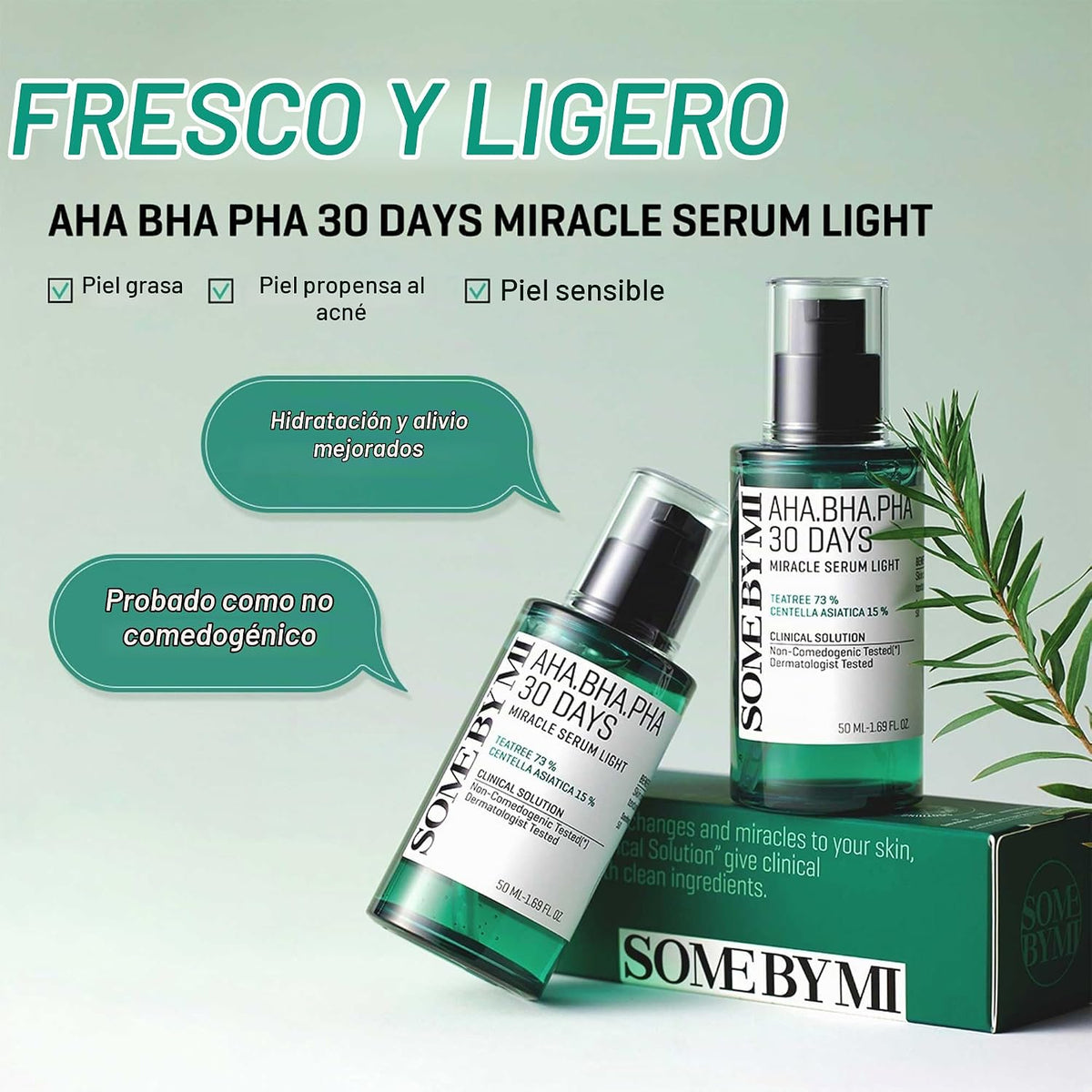 SOME BY MI AHA BHA PHA 30 Days Miracle Serum Light - 50ml, 1.69oz -...