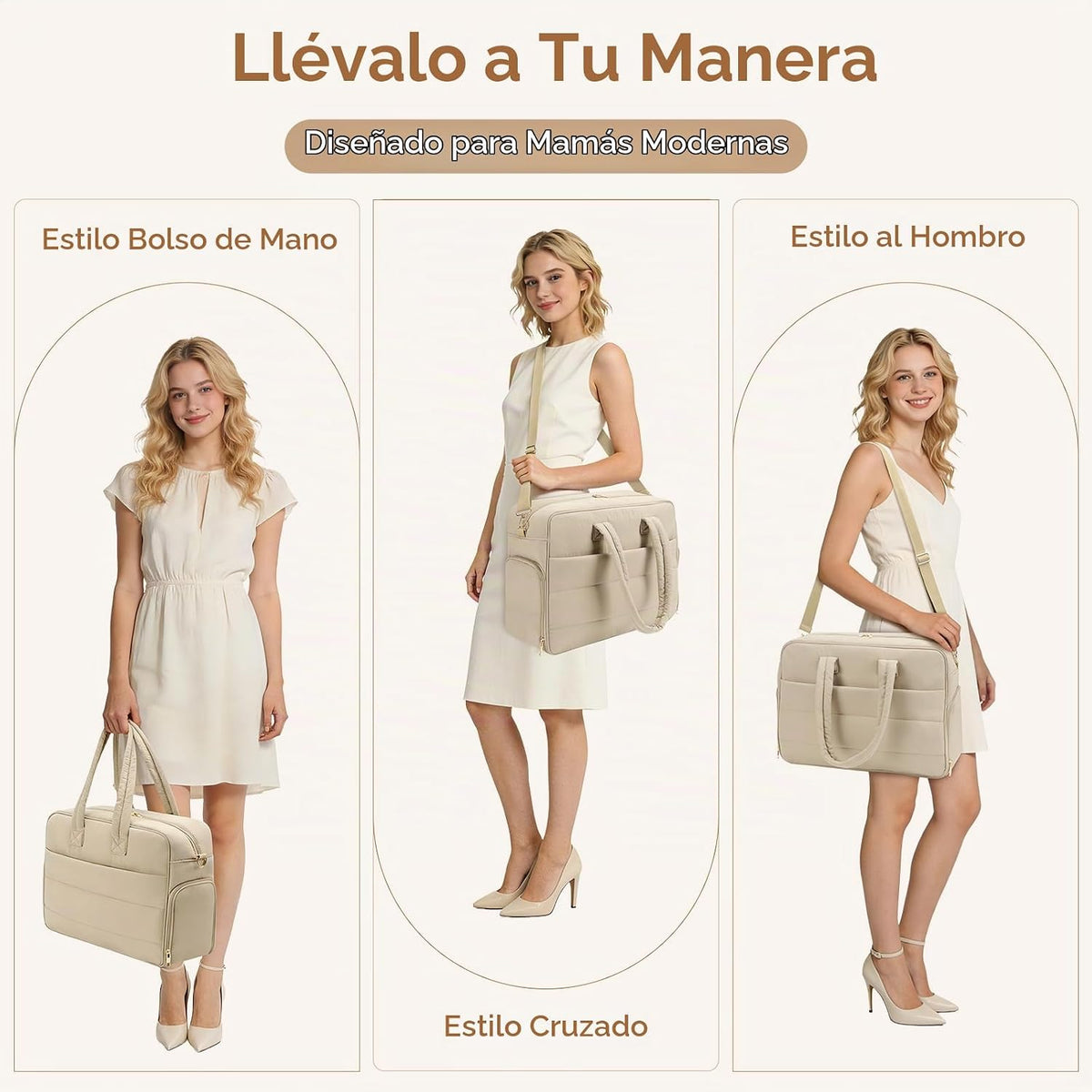 Bolsa para extractor de leche materna con bolsillo aislado para enf...