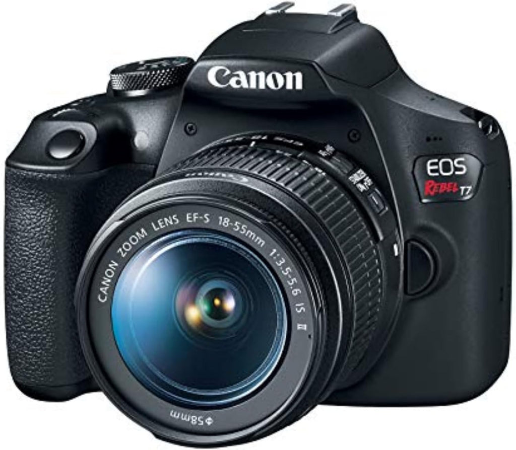 Canon EOS Rebel T7 Cámara DSLR con lente de 18-55mm | Wi-Fi integra...