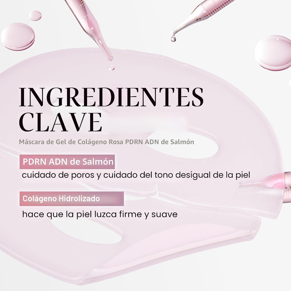 medicube PDRN Jelly Duo - Mascarilla de gel de colágeno PDRN y almo...