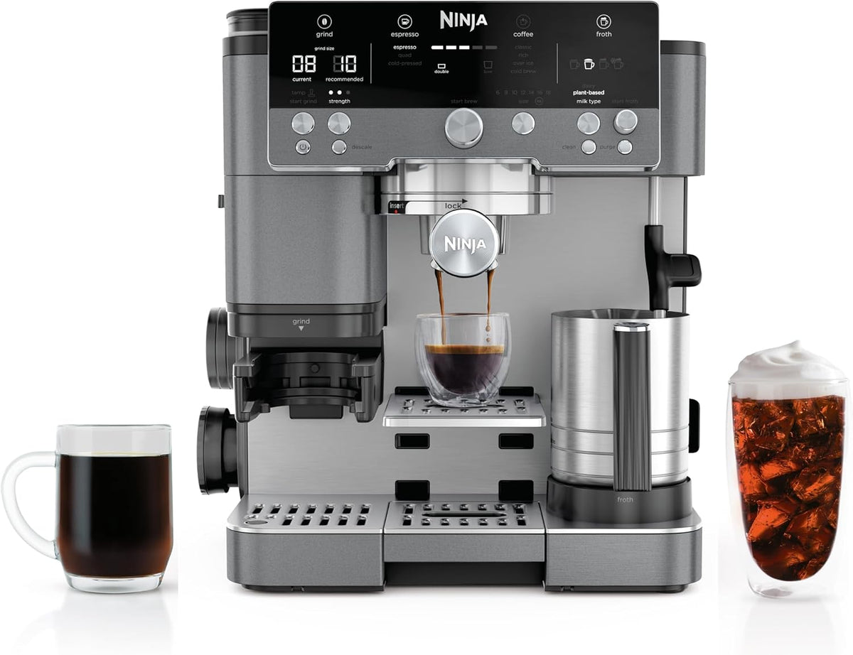 Ninja Luxe Cafe Premier Series, Máquina de Espresso, Café por Goteo...