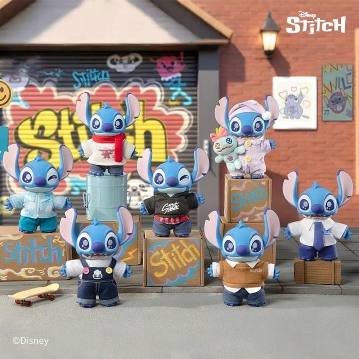 Miniso Disney Stitch Dress-Up Series Edición Coleccionista Juguete...