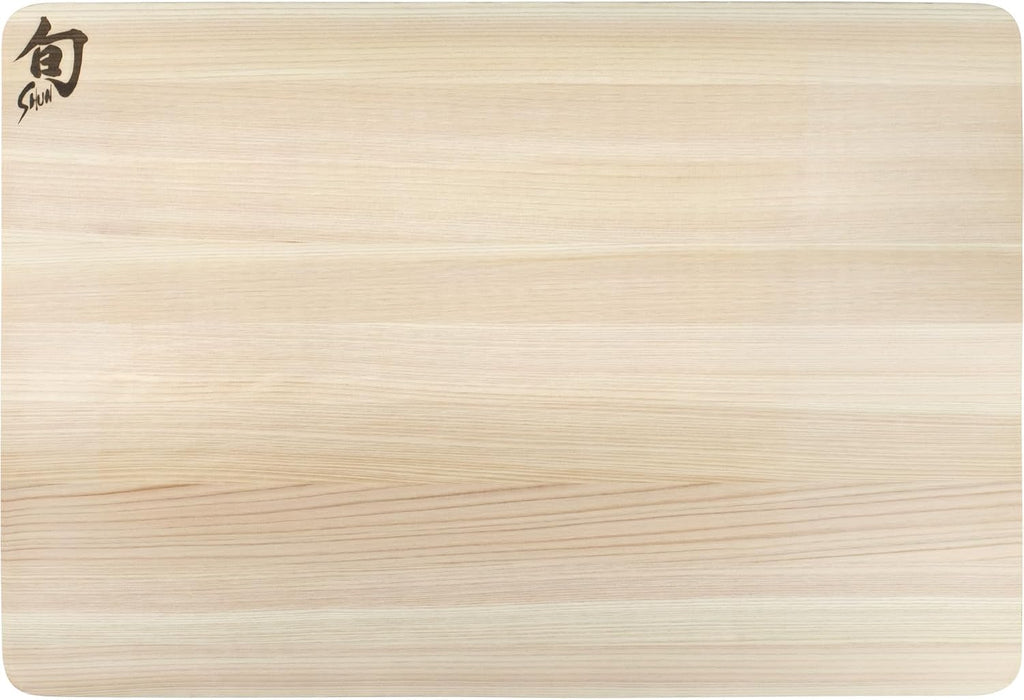 Shun Cubiertos Hinoki - Tabla de cortar mediana | Tabla de cortar j...