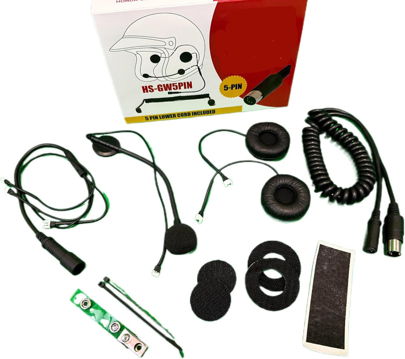 Auriculares de 5 pines compatibles con Honda Goldwing incluyendo ca...