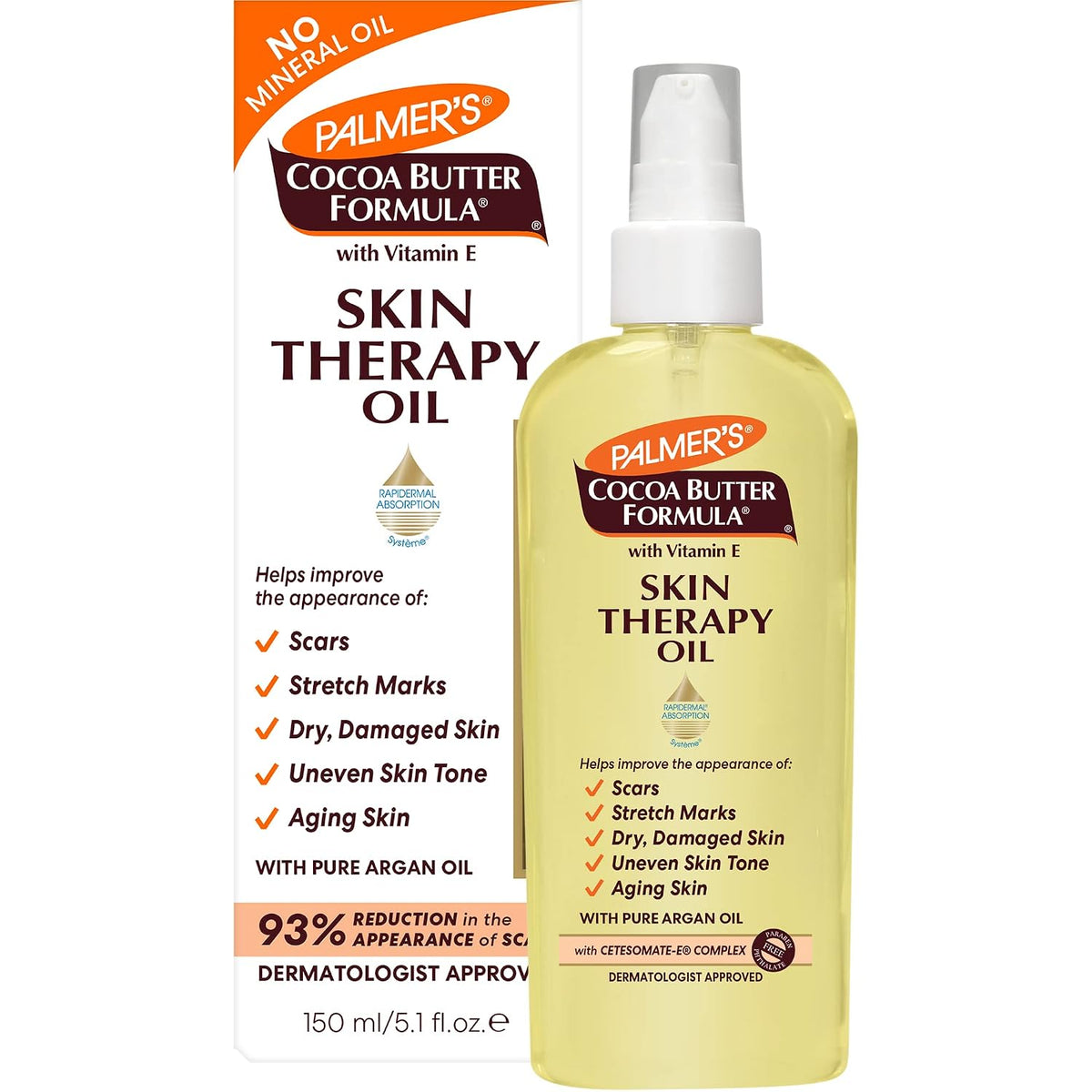 Palmer's Fórmula de manteca de cacao para terapia cutánea, acei...