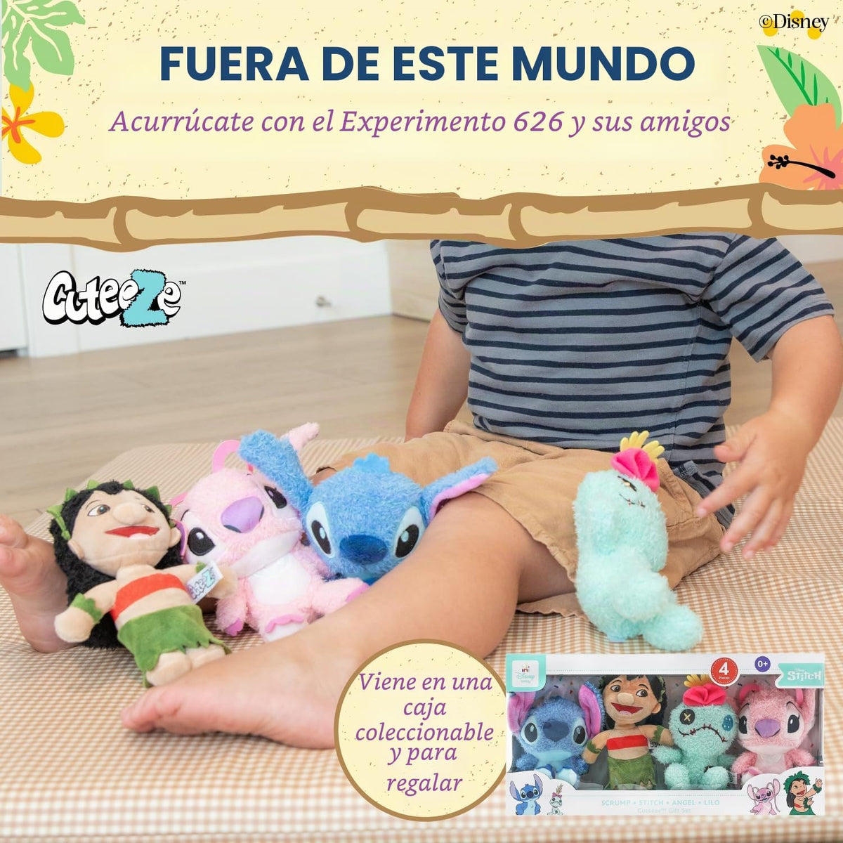 Kids Preferred Disney Baby Lilo &amp; Stitch 4 Pieza Set de Regalo...