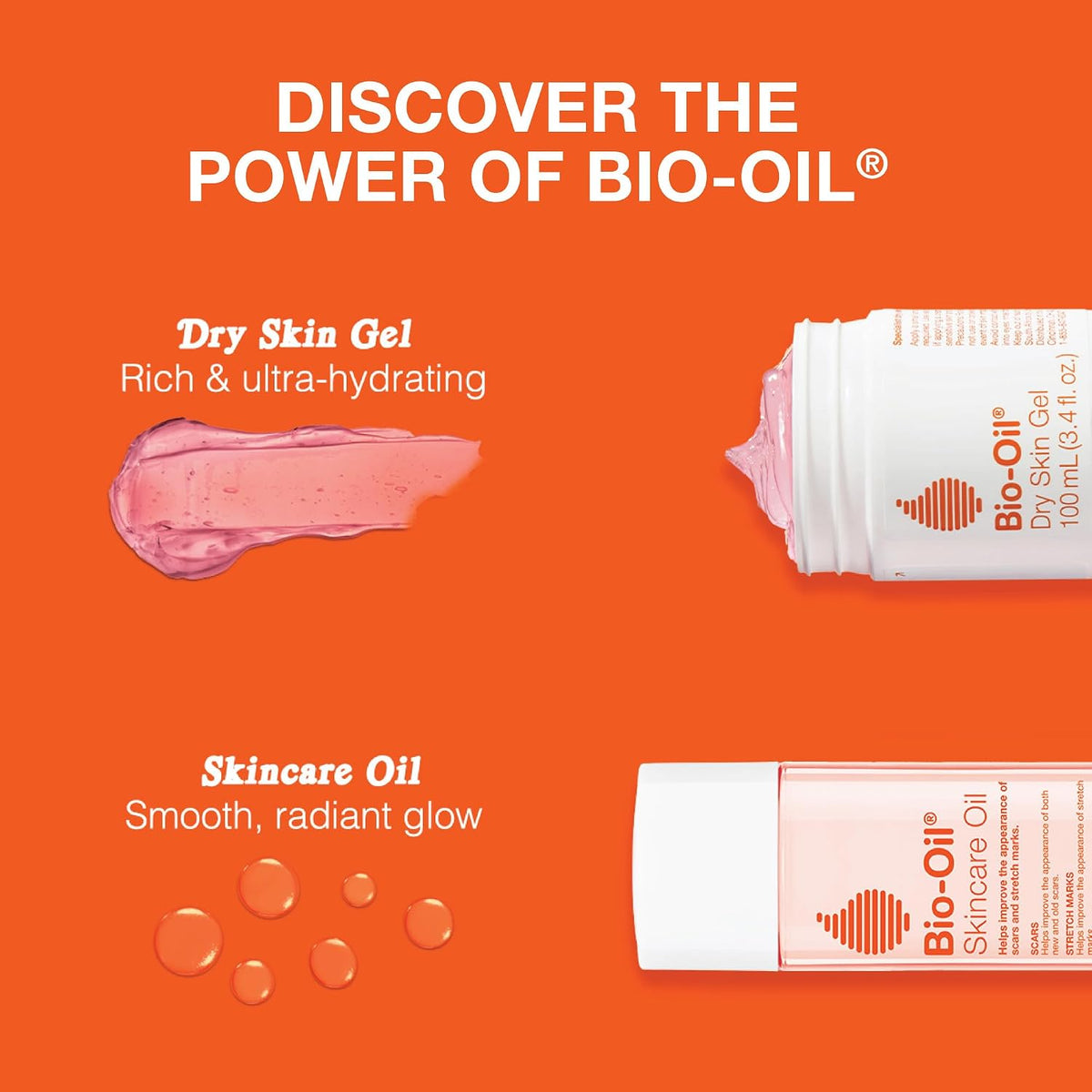Paquete de cuidado de la piel Bio-Oil Travel, incluye aceite para e...