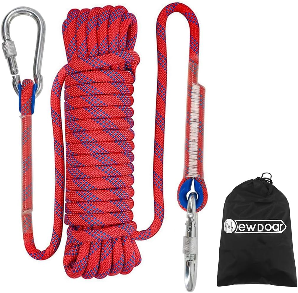 NewDoar Cuerda de Escalada 8(5\/16pulg), 10mm (3\/8pulg), Cuerda de...