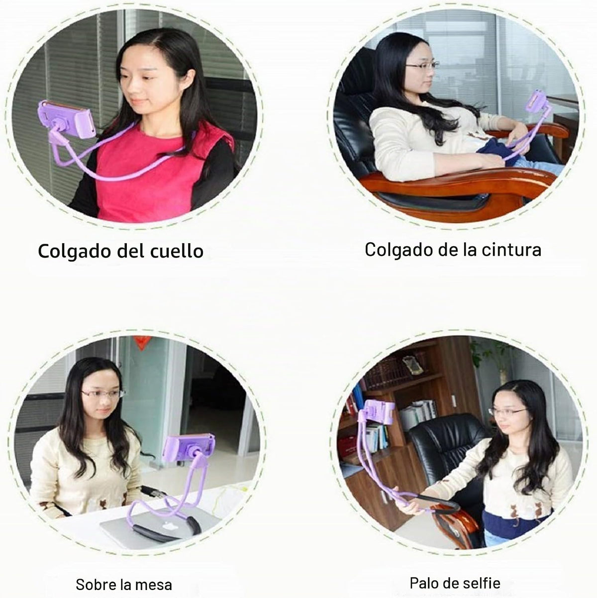 Faung Soporte universal para teléfono móvil, soporte para teléfono...