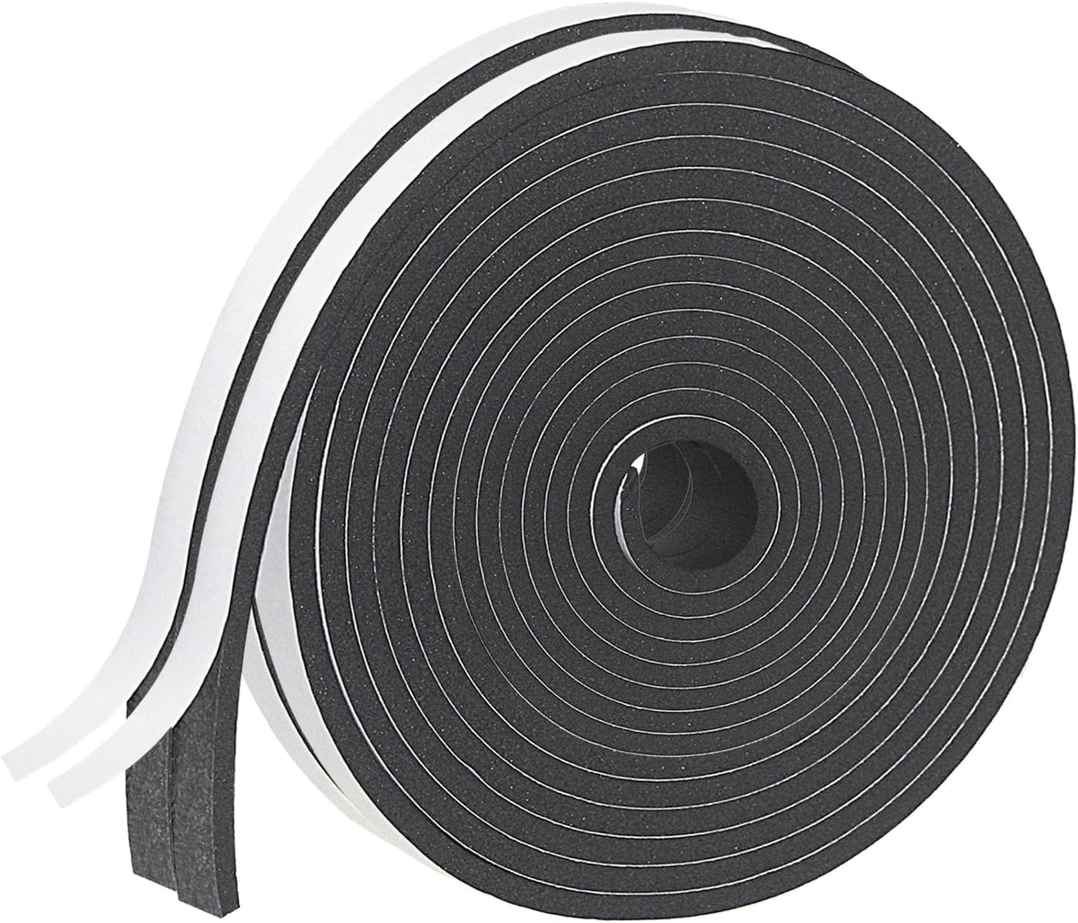 Cinta de Aislamiento de Espuma Autoadhesiva, 1\/4 Pulgada x 1\/4 Pu...