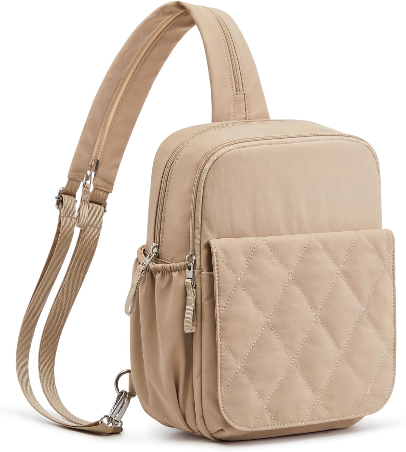 G4Free Mochila pequeña para pañales, compacta, convertible, para mu...