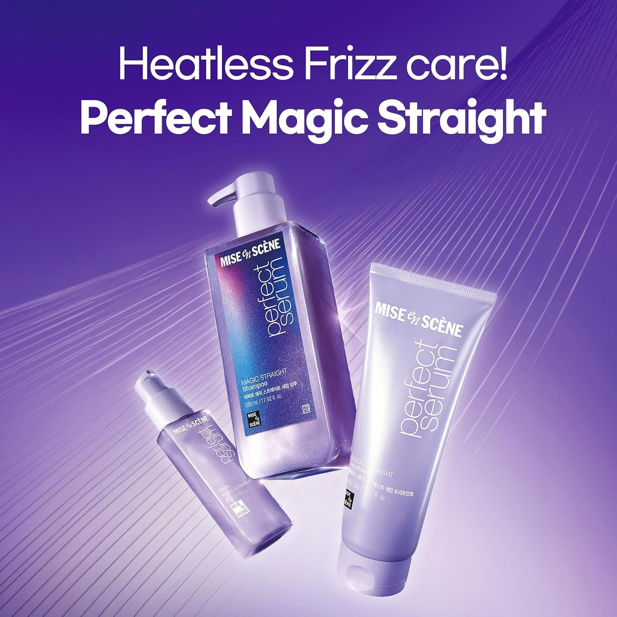 Mise En Scene Magic Straight Perfect Serum - Suero alisador de cabe...