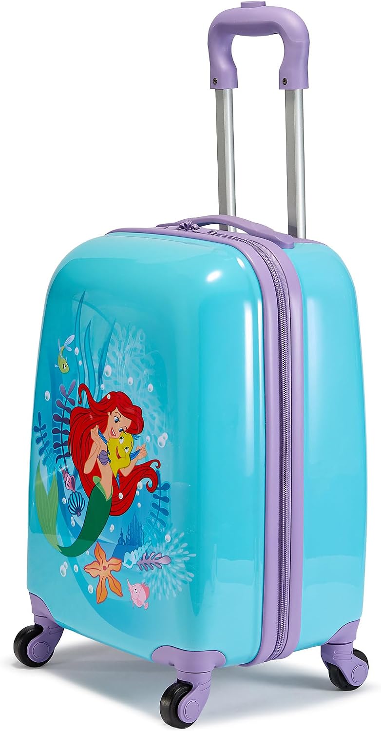 Disney Store Equipaje oficial con carcasa rígida rodante para niños...