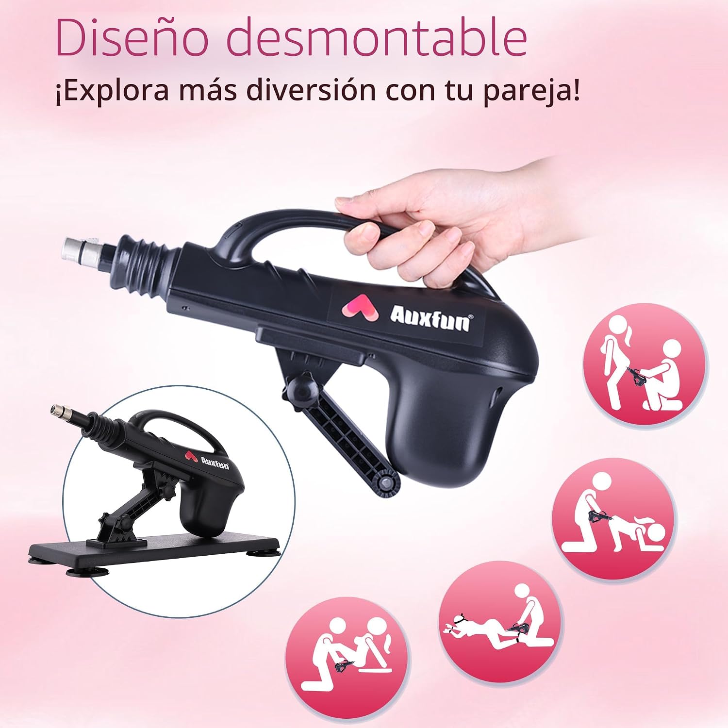 Máquina Sexual de Empuje con Consolador para Hombre, Máquina de Amo...