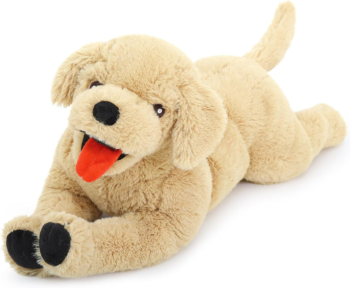 Lanmore 53 cm de animal de peluche de perro cachorro grande de pelu...