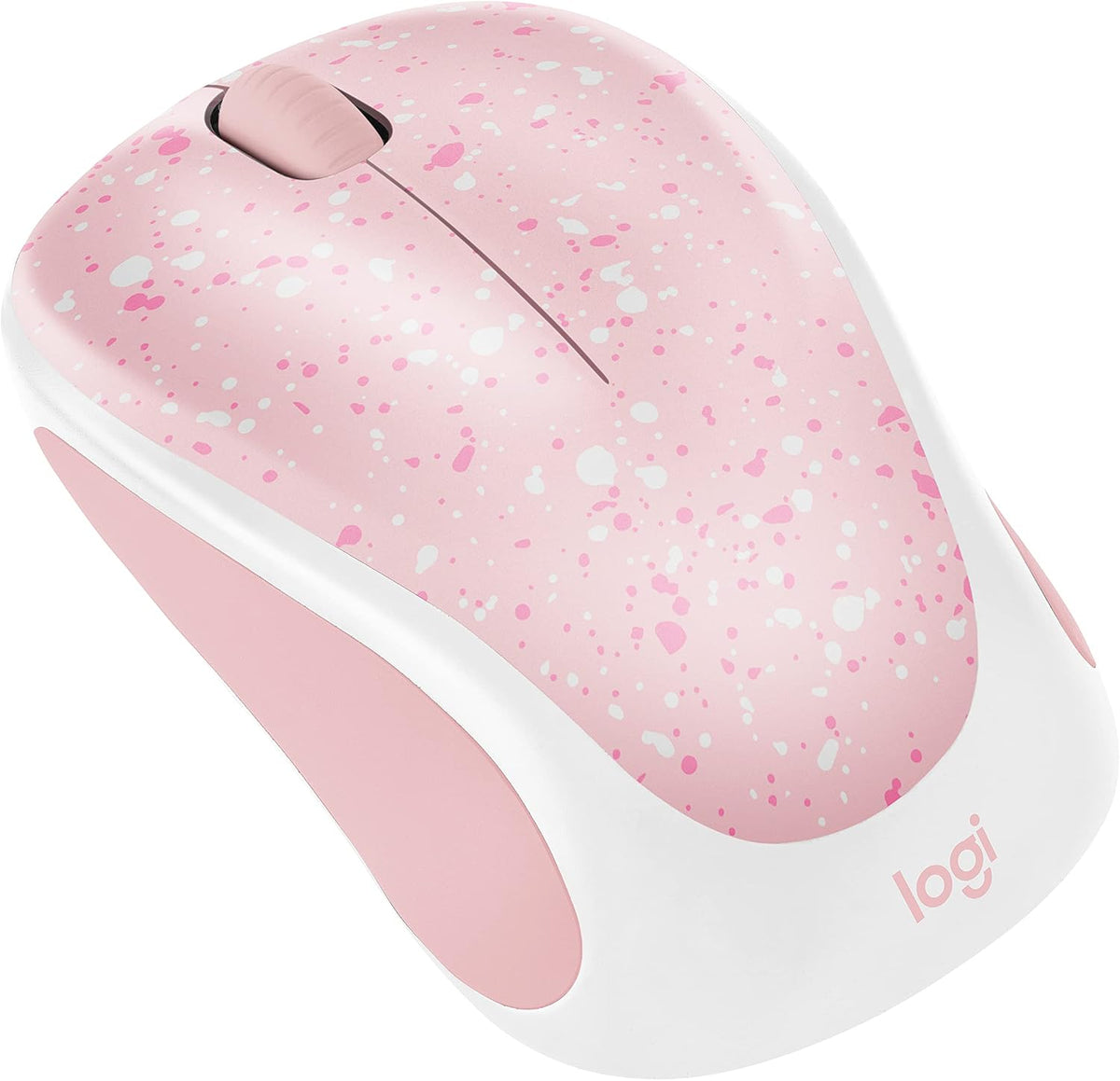 Logitech - Mouse M317, Rose Splash