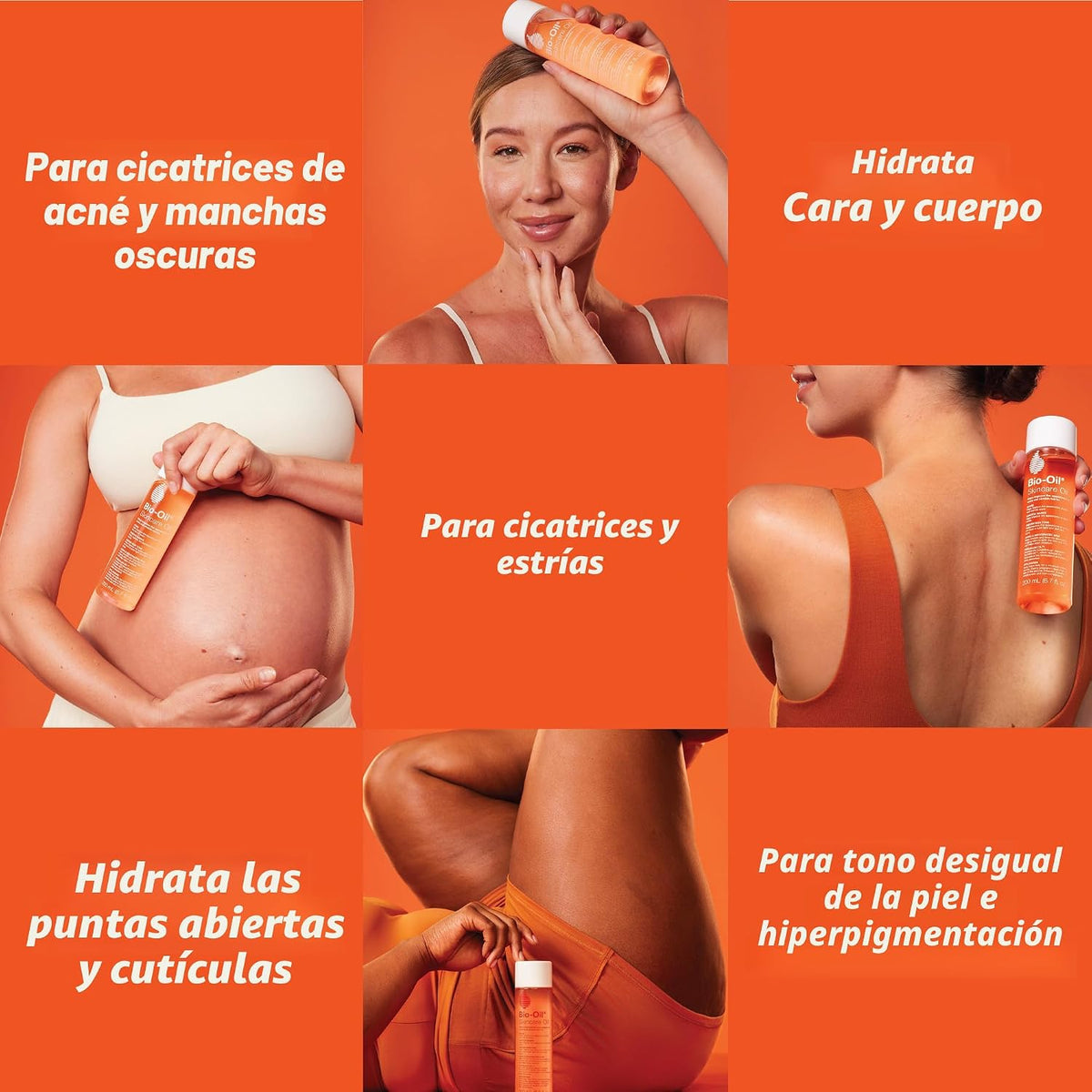 Suero de aceite corporal Bio-Oil para el cuidado de la piel, cicatr...