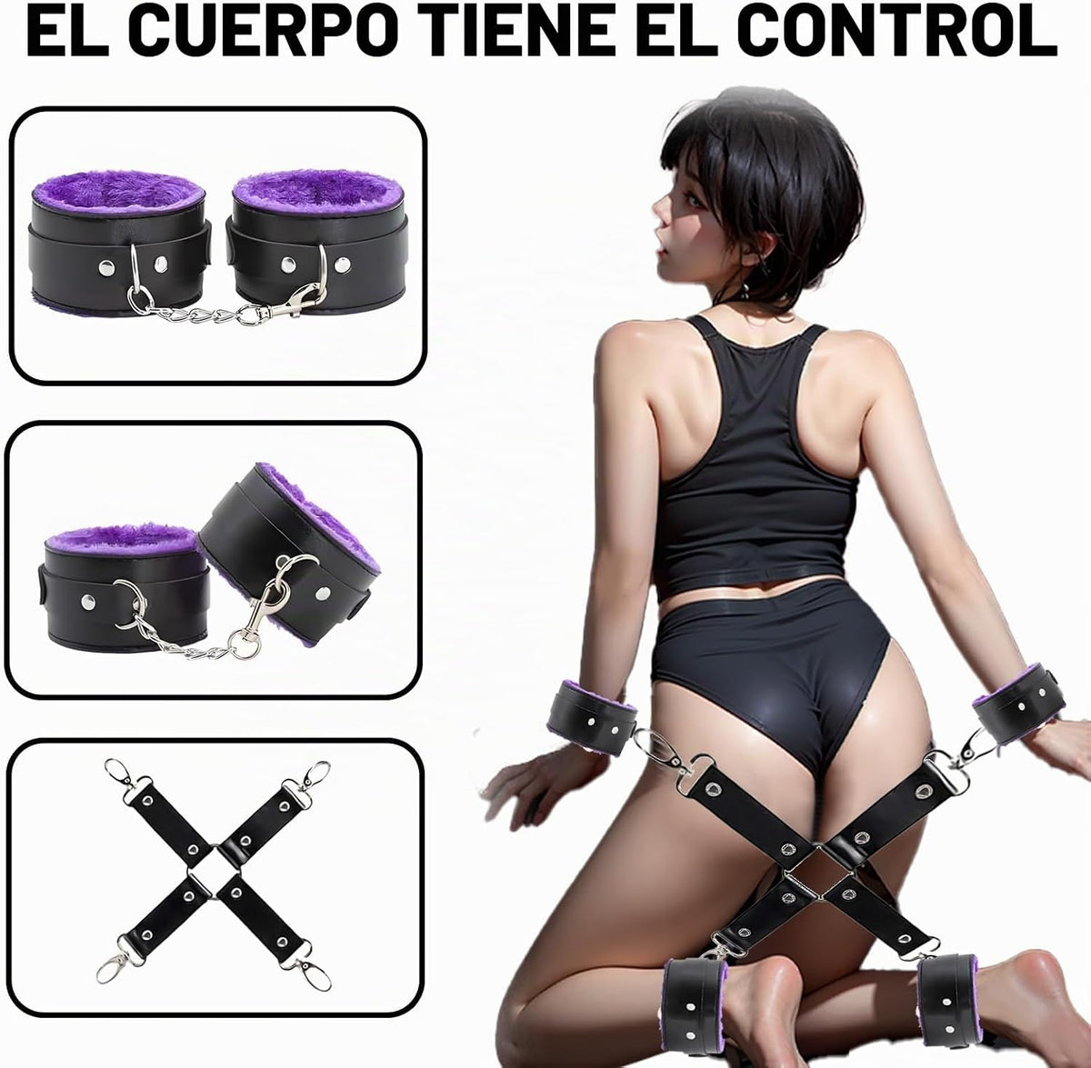 Kits de esclavitud sexual, juguetes de retención BDSM, 10 piezas, e...