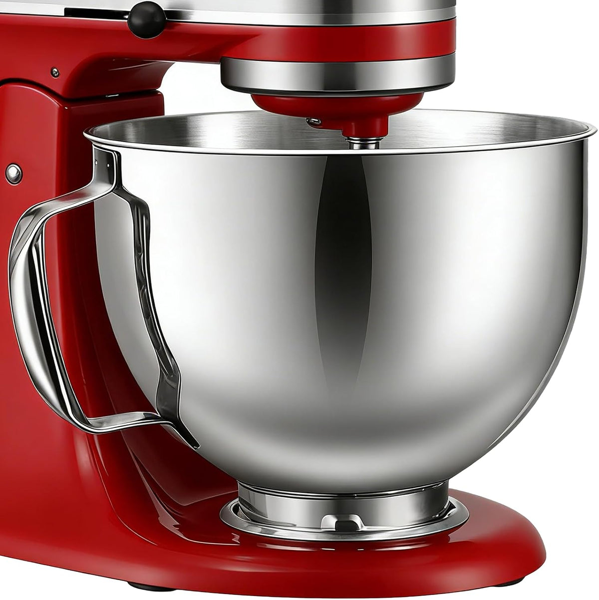 FOKIEE Cuenco de acero inoxidable 5QT para mezclador de soporte de...