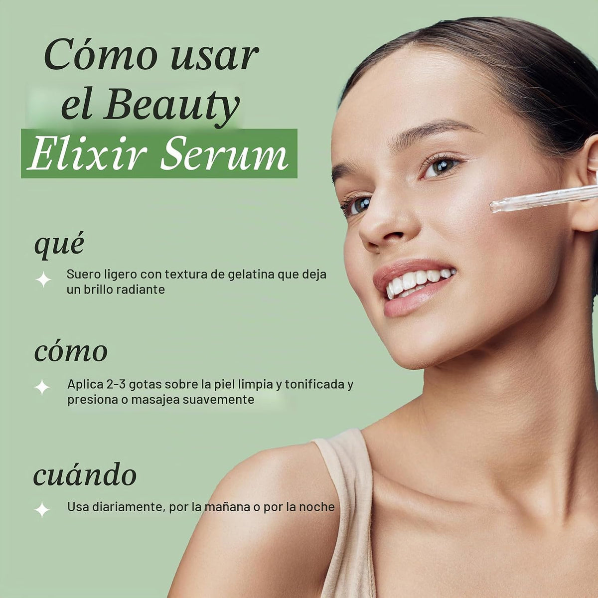 The Beauty Elixir Suero de Aloe y Colágeno para el Rostro - Probado...