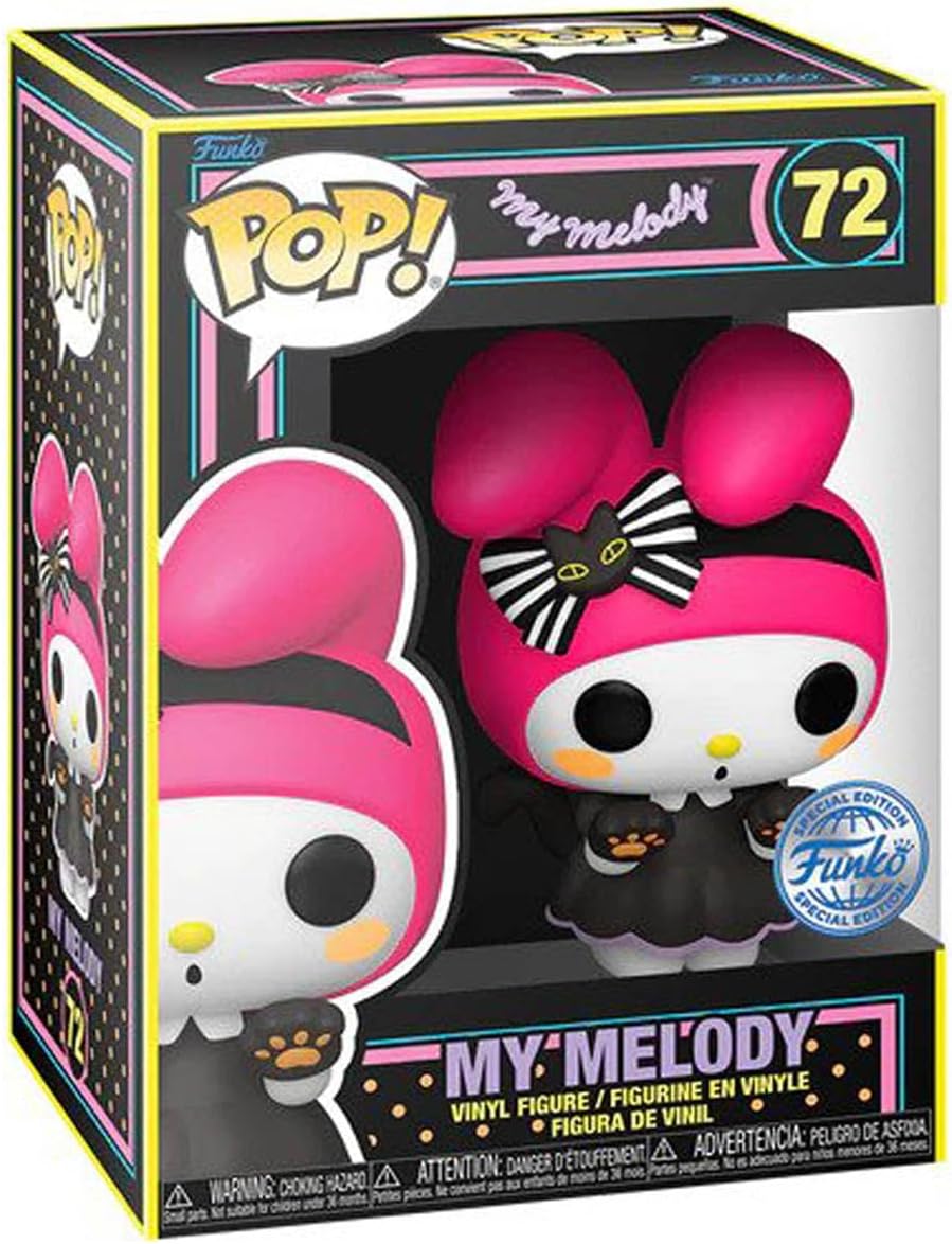 Funko Pop! Sanrio #72 Halloween Luz negra mi melodía en disfraz de...